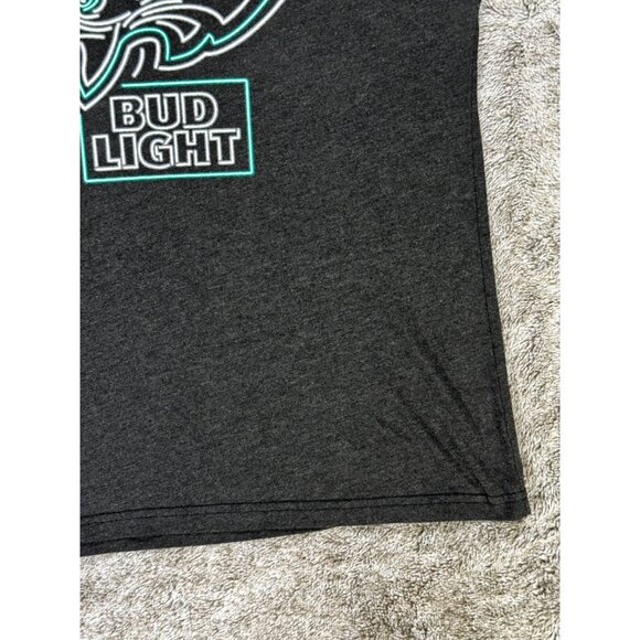 Homage Philadelphia Eagles Bud Light Tee Sz M - Picture 3 of 8